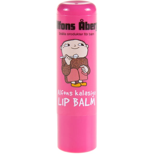 Alfons Åberg Alfons kalasiga lip balm 5 ml | Baby, barn & förälder - Hudvård för barn - Läppbalsam för barn,Baby, barn & förälder - Hudvård för barn - Babypuder & salvor | Apoteka