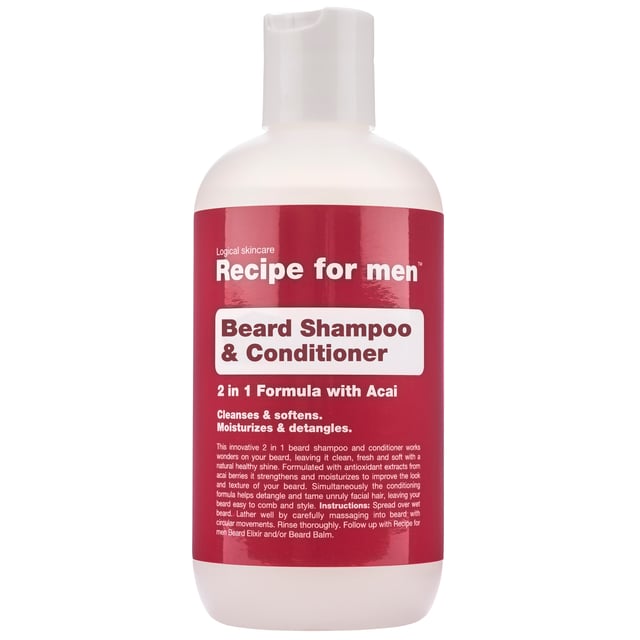Recipe for men Beard Shampoo & Conditioner 250 ml