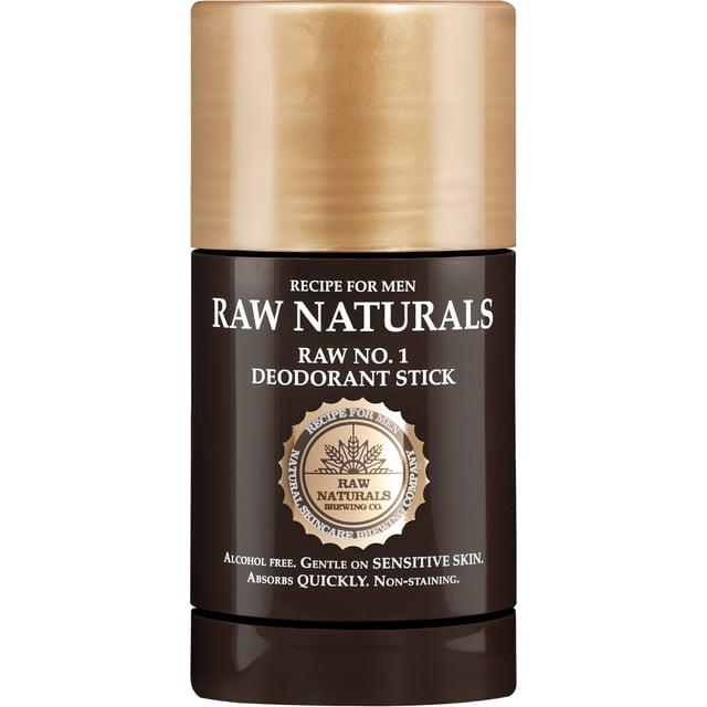 Raw Naturals Raw No 1 Deodorant Stick 75 ml | Hudvård - Hudvård för män - Kroppsvård för män - Deodorant,Hudvård - Kroppsvård - Deodorant | Apoteka
