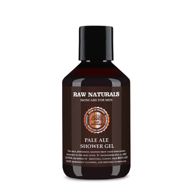 RAW Naturals Pale Ale Shower Gel 250 ml | Hudvård - Hudvård för män - Kroppsvård för män - Duschtvål & bodylotion,Hudvård - Kroppsvård - Bad & dusch - Duschkräm & duschtvål | Apoteka