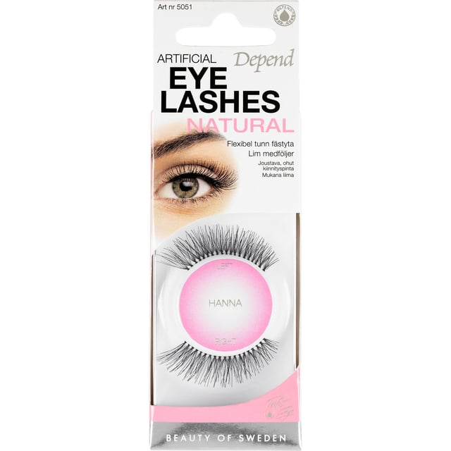 Depend PE Eyelashes Hanna Lösögonfransar