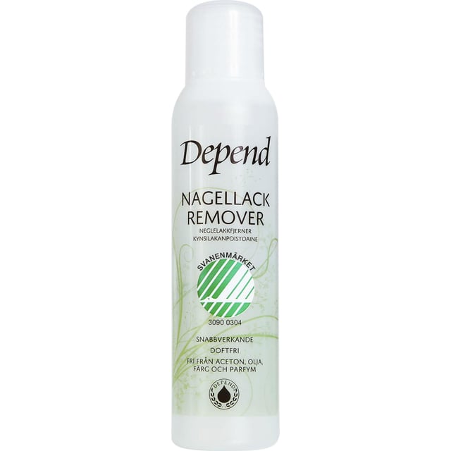 Depend Miljöanpassad Remover 100 ml | Smink - Naglar - Nagellacksborttagning | Apoteka