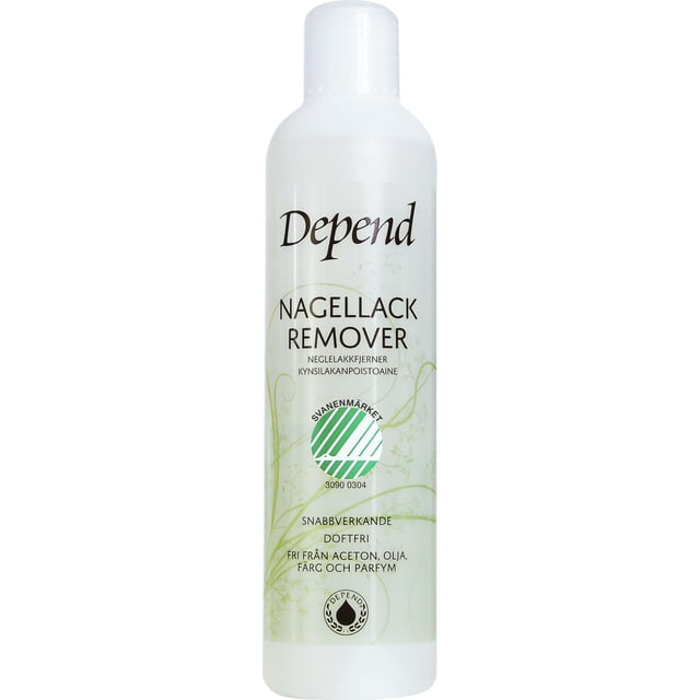 Depend Miljöanpassad Remover 250 ml | Smink - Naglar - Nagellacksborttagning | Apoteka