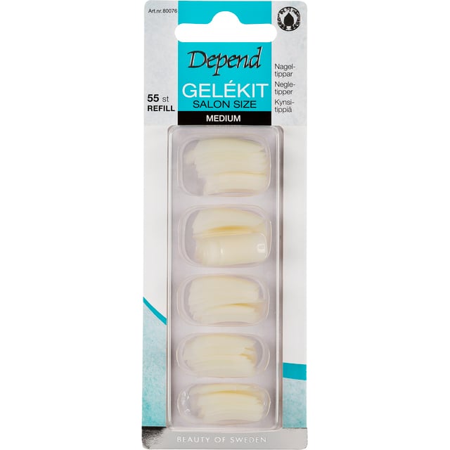 Depend Salon Size Refill Medium SQ 55 st | Smink - Naglar - Nagellack - Nagelförstärkare | Apoteka