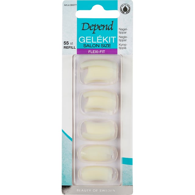 Depend Salon Size Flexi-Fit Refill 55 st | Smink - Naglar - Nagellack - Nagelförstärkare | Apoteka