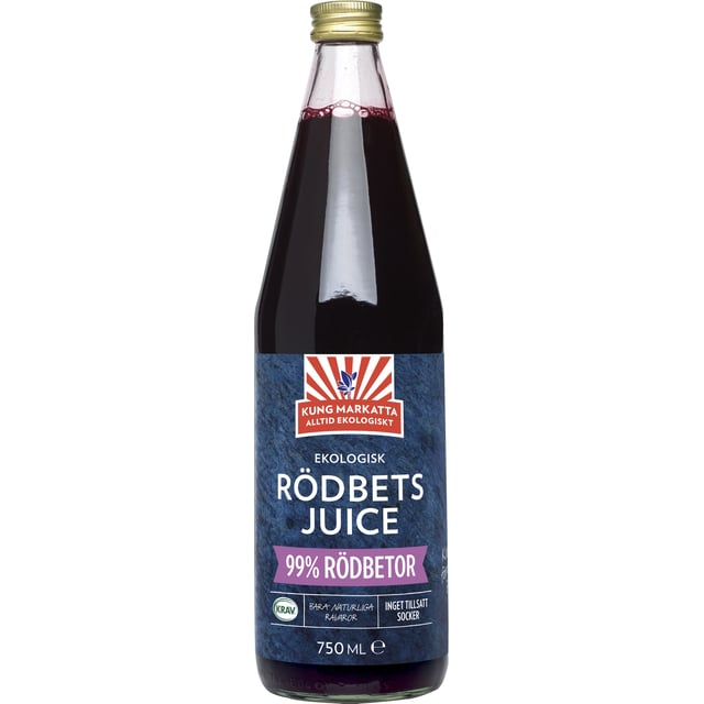 Kung Markatta Ekologisk Rödbetsjuice 750 ml | Mat & dryck - Drycker - Fruktdryck & bärdryck | Apoteka