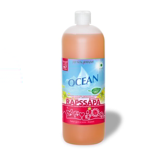 Ocean Rapssåpa 1 liter | Hushåll - Rengöringsmedel | Apoteka