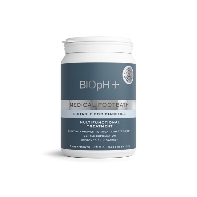 BIOpH+ Medical foot bath suitable for Diabetics 250 g | Hudvård - Händer & fötter - Fotvård - Fotbad | Apoteka