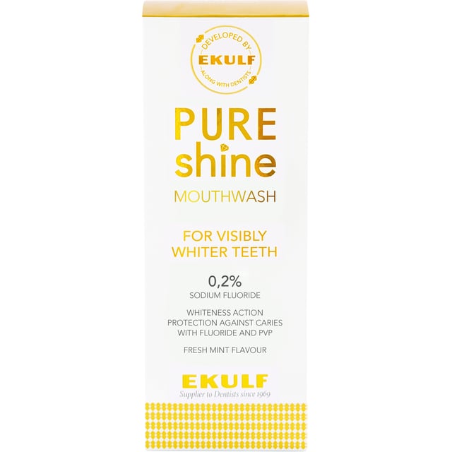 EKULF Pure Shine Mouthwash 300 ml | Munvård - Munskölj | Apoteka