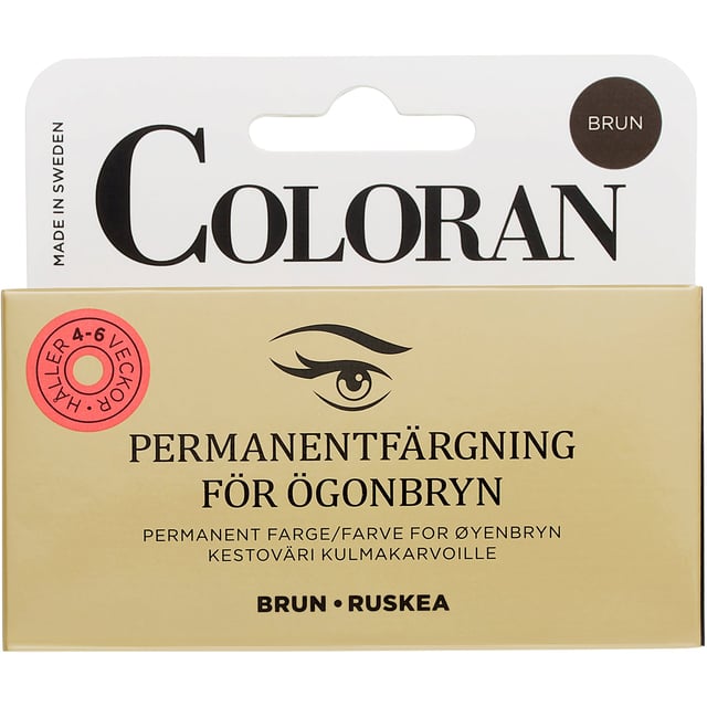 Coloran Ögonbrynsfärg Brun 8 ml