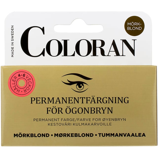 Coloran Ögonbrynsfärg Mörkblond 8 ml | Smink - Ögonbryn - Ögonbrynsfärgning & ögonfransfärgning | Apoteka
