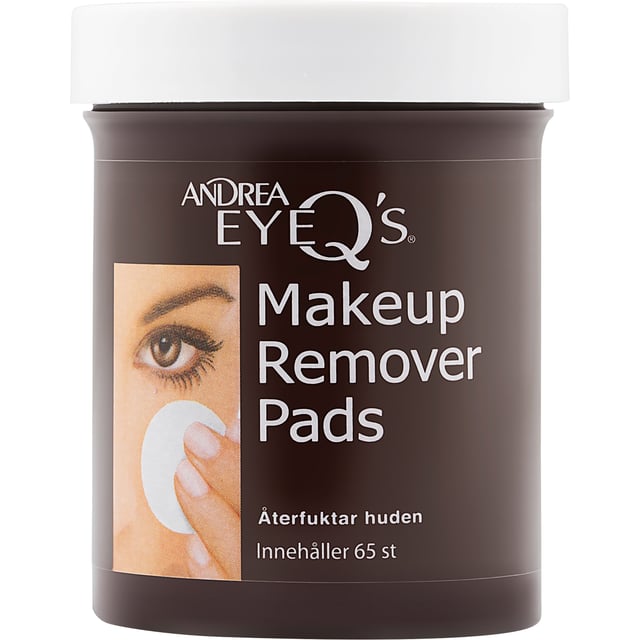 Andrea EyeQs Moisturizing Makeup Remover Pads 65 st | Hudvård - Ansiktsvård - Ansiktsrengöring - Rengöringsservetter,Smink - Sminkborttagning | Apoteka