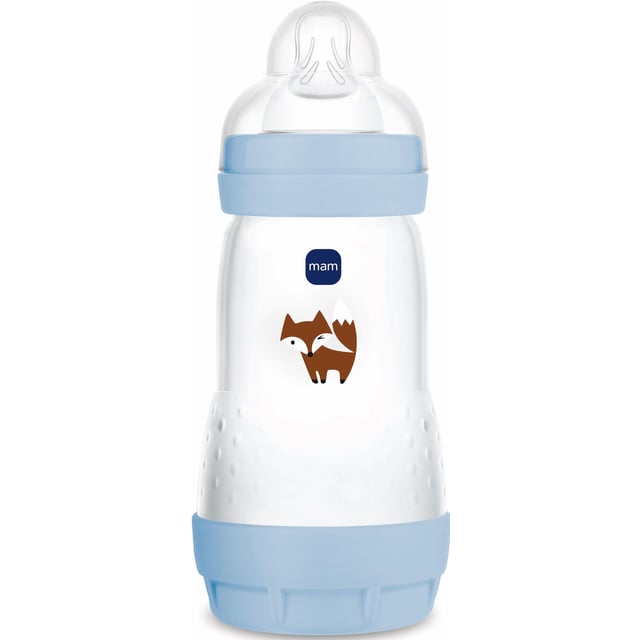 MAM Easy Start Anti-Colic Blue 260 ml 1 st | Baby, barn & förälder - Lilla apoteket - Mage & tarm hos barn - Spädbarnskolik,Baby, barn & förälder - Mata - Nappflaskor för nyfödda | Apoteka