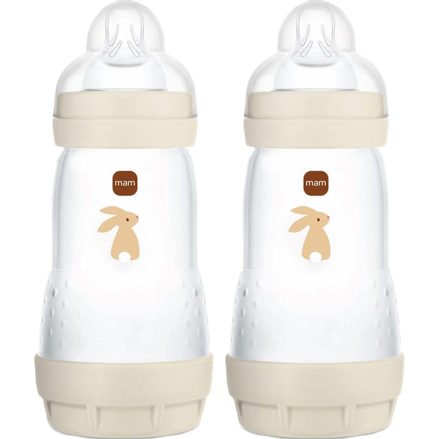 MAM Easy Start Anti-Colic Neutral 260 ml 2 st | Baby, barn & förälder - Lilla apoteket - Mage & tarm hos barn - Spädbarnskolik,Baby, barn & förälder - Mata - Nappflaskor för nyfödda | Apoteka
