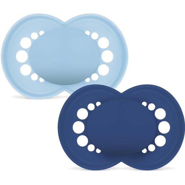 MAM Original Silk 6-16m Box V Blue Unprinted 2 st | Baby, barn & förälder - Nappar & napphållare - Nappar | Apoteka