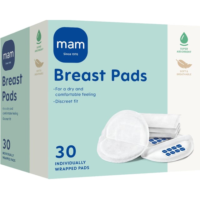 MAM Breast Pads 30 st | Baby, barn & förälder - Amma - Amningsinlägg & amningskupor | Apoteka