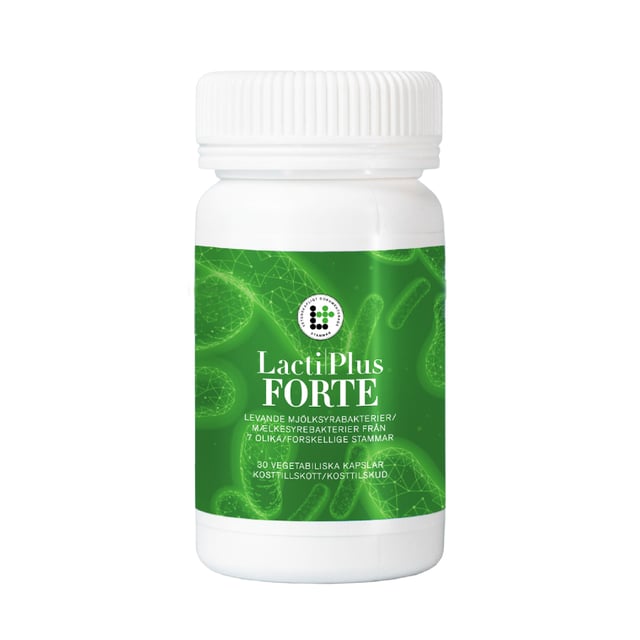 LactiPlus Forte 30 kapslar | Vitaminer & kosttillskott - Kosttillskott för mage - Mjölksyrabakterier,Mage & tarm - Mjölksyratabletter | Apoteka