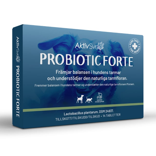 AktivSvea Probiotic Forte 14 tabletter | Djur - Mage & tarm för djur - Magproblem & diarré hos katter,Djur - Mage & tarm för djur - Magproblem & diarré hos hundar,Djur - Djurfoder & tillskott - Tillskott för mage & tarm | Apoteka