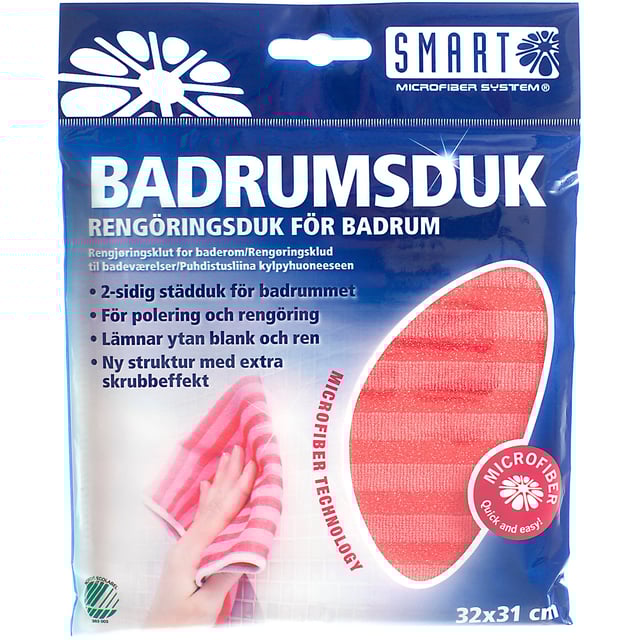 Smart Microfiber Badrumsduk 1 st | Hushåll - Hushållstillbehör,Hushåll - Rengöringsmedel | Apoteka
