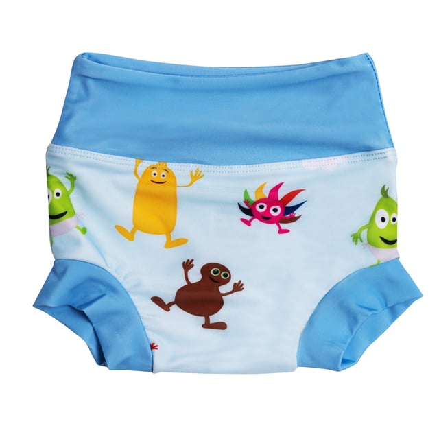 Swimpy Badblöja Babblarna Blå L 12-18 mån | Baby, barn & förälder - Solskydd för barn - UV-kläder för barn - Badblöja | Apoteka