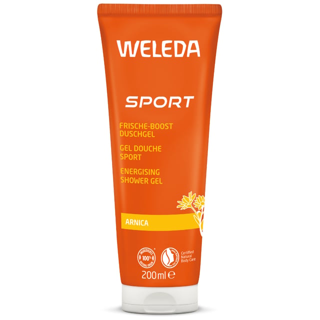 Weleda Sport Shower Gel Arnica 200 ml | Hudvård - Kroppsvård - Bad & dusch - Duschkräm & duschtvål | Apoteka