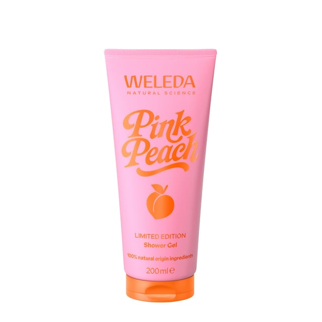Weleda Pink Peach Shower Gel Limited Edition 200 ml | Hudvård - Kroppsvård - Bad & dusch - Duschkräm & duschtvål | Apoteka