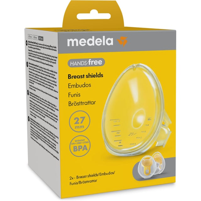 Medela Hands-Free Brösttratt 27 mm 2 st | Baby, barn & förälder - Amma - Tillbehör för amning | Apoteka