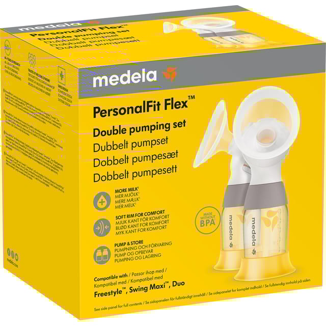 Medela PersonalFit Flex Dubbelt Pumpset | Baby, barn & förälder - Amma - Tillbehör för amning | Apoteka