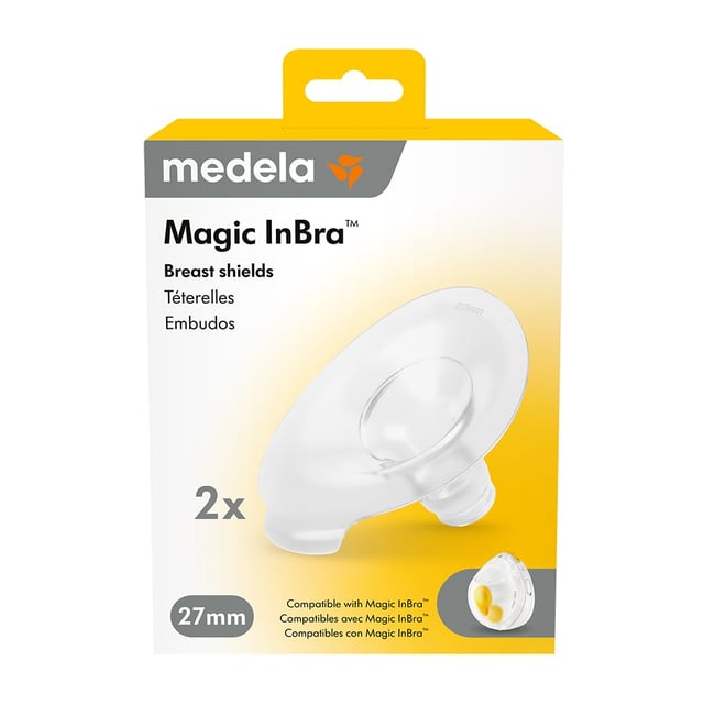 Medela Magic InBra brösttrattar 27 mm 2-pack | Baby, barn & förälder - Amma - Bröstpumpar | Apoteka