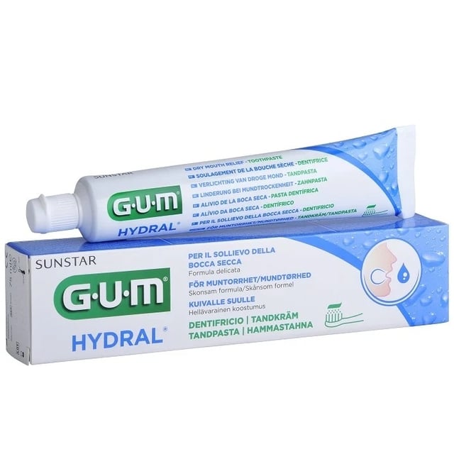 GUM Hydral Tandkräm 75 ml | Munvård - Muntorrhet,Munvård - Tandkräm | Apoteka