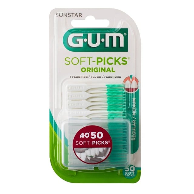 GUM Soft-picks original regular/medium 50 st | Munvård - Mellanrumsrengöring - Tandpetare | Apoteka