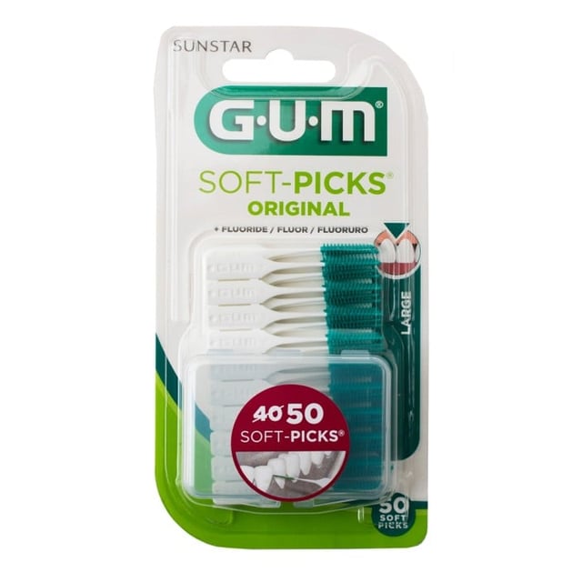 GUM Soft-picks original large 50 st | Munvård - Mellanrumsrengöring - Tandpetare | Apoteka