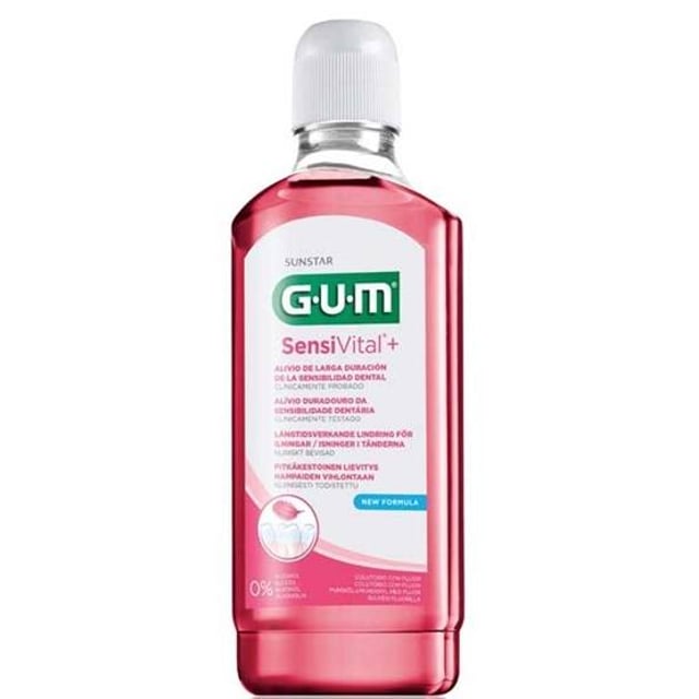 GUM Sensivital+ Munskölj 500 ml | Munvård - Munskölj | Apoteka