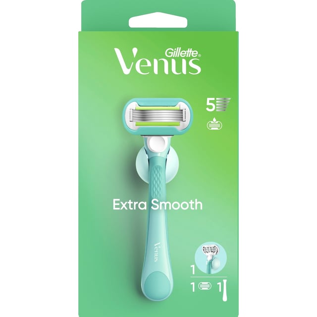 Gillette Venus Extra Smooth Rakhyvel med 1 st Rakblad & Duschhållare