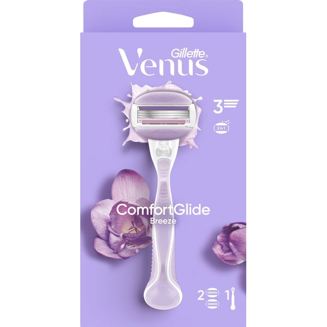 Gillette Venus ComfortGlide Breeze Rakhyvel & 2 st rakblad | Hudvård - Rakning & hårborttagning - Rakhyvlar,Hudvård - Rakning & hårborttagning - Rakblad | Apoteka