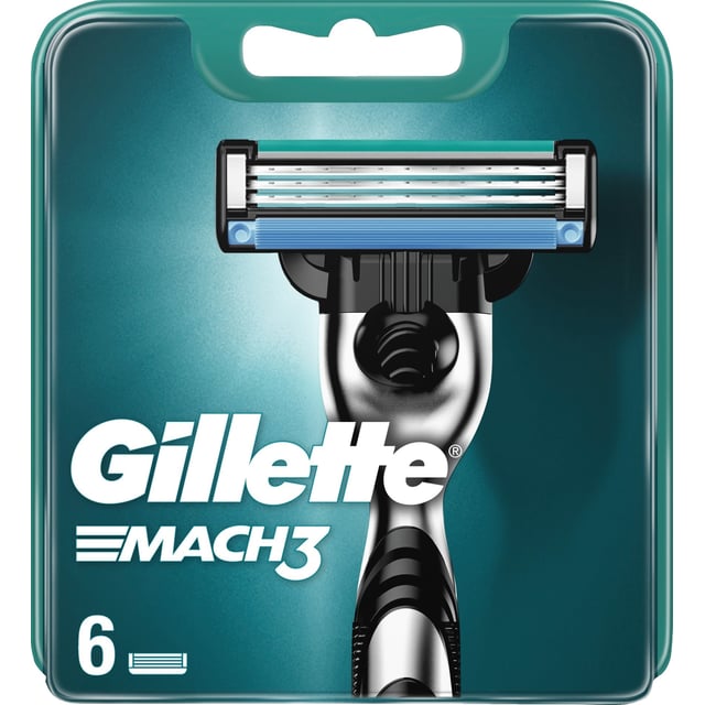 Gillette Mach3 Rakblad 6 st