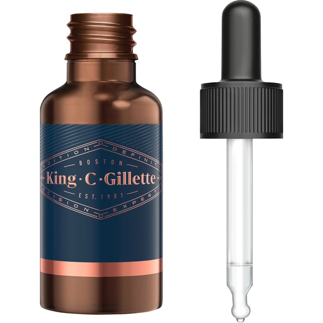 Gillette King C. Gillette Skäggolja 30 ml | Hudvård - Hudvård för män - Skäggvård - Skäggolja | Apoteka