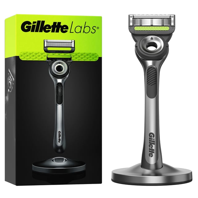 Gillette Labs Rakhyvel med exfolierande platta | Hudvård - Rakning & hårborttagning - Rakhyvlar,Hudvård - Hudvård för män - Skäggvård | Apoteka