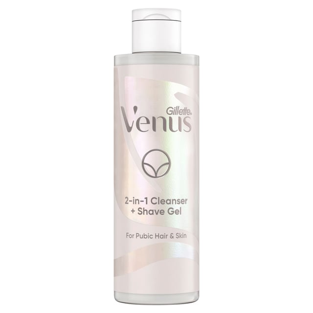 Gillette Venus Satin Care Cleanser & Shave Gel för intimområdet 190ml | Intimvård - Hårborttagning intim - Rakgel & efter rakning,Hudvård - Rakning & hårborttagning - Raklödder & rakgel,Intimvård - Intimhygien - Intimtvål | Apoteka