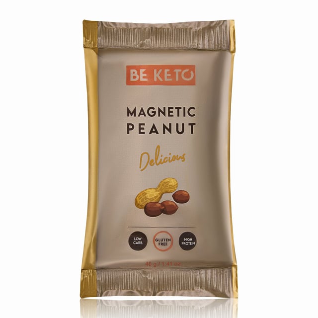 BeKeto Bar Magnetic Peanut 40 g | Mat & dryck - Bars - Proteinbars | Apoteka