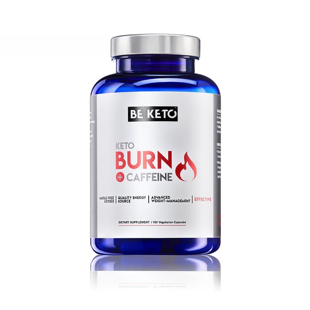BeKeto Burn + Caffeine 180 kapslar | Viktkontroll - Viktminskning,Vitaminer & kosttillskott - Energi & fokus | Apoteka