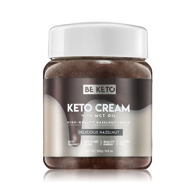 BeKeto Cream Delicious Hazelnut + MCT 250 g | Mat & dryck - Olja, fett & smör - Nötsmör,Viktkontroll - Viktminskning | Apoteka