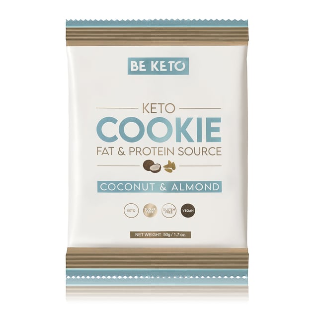 BeKeto Cookie Coconut & Almond 50 g | Mat & dryck - Skafferi - Kakor & kex | Apoteka