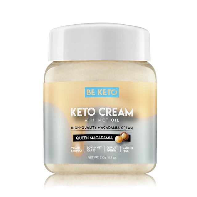 BeKeto Cream Queen Macadamia + MCT 250 g | Mat & dryck - Olja, fett & smör - MCT-olja,Mat & dryck - Olja, fett & smör - Nötsmör | Apoteka