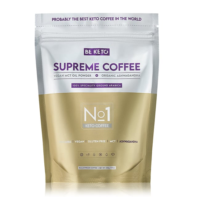 BeKeto Supreme Coffee 250 g | Mat & dryck - Drycker - Kaffe - Bryggkaffe,Mat & dryck - Olja, fett & smör - MCT-olja | Apoteka