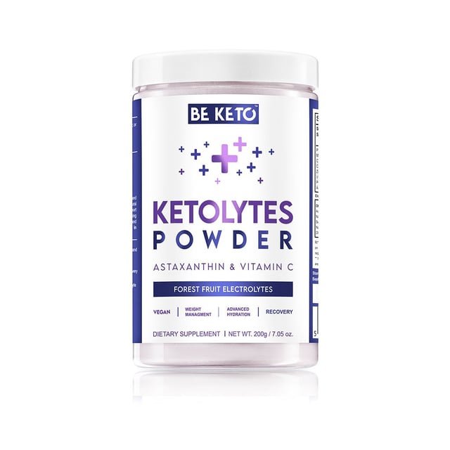 BeKeto Electrolytes Powder Forest Fruit 200 g | Vitaminer & kosttillskott - Elektrolyter | Apoteka