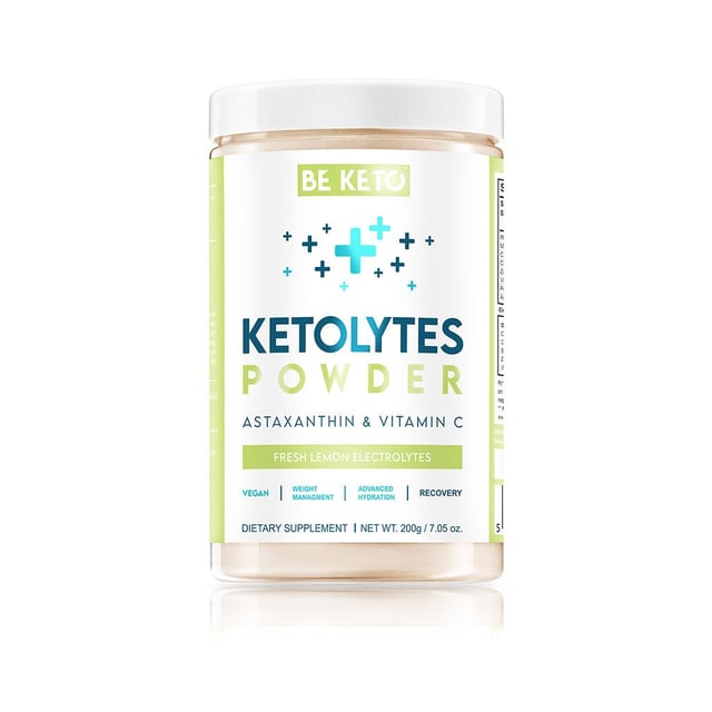 BeKeto Electrolytes Powder Fresh Lemon 200 g | Vitaminer & kosttillskott - Elektrolyter | Apoteka