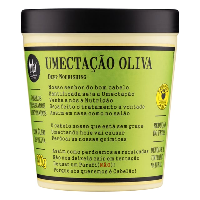 Lola from Rio Umectação Nourishing Mask 200 g | Hårvård - Hårinpackning & hårmask | Apoteka