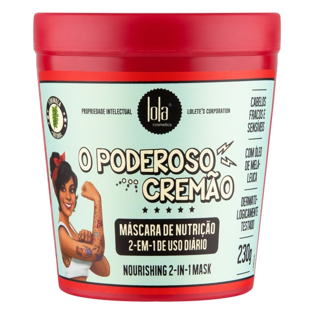 Lola from Rio O Poderoso Powerful Cream Mask 230 g | Hårvård - Hårinpackning & hårmask | Apoteka