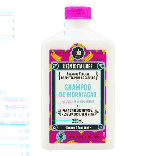 Lola from Rio Be(m)dita Ghee Nourishing Shampoo with Pineapple & Bacuri Butter 250 ml | Hårvård - Schampo - Schampo för torrt hår | Apoteka
